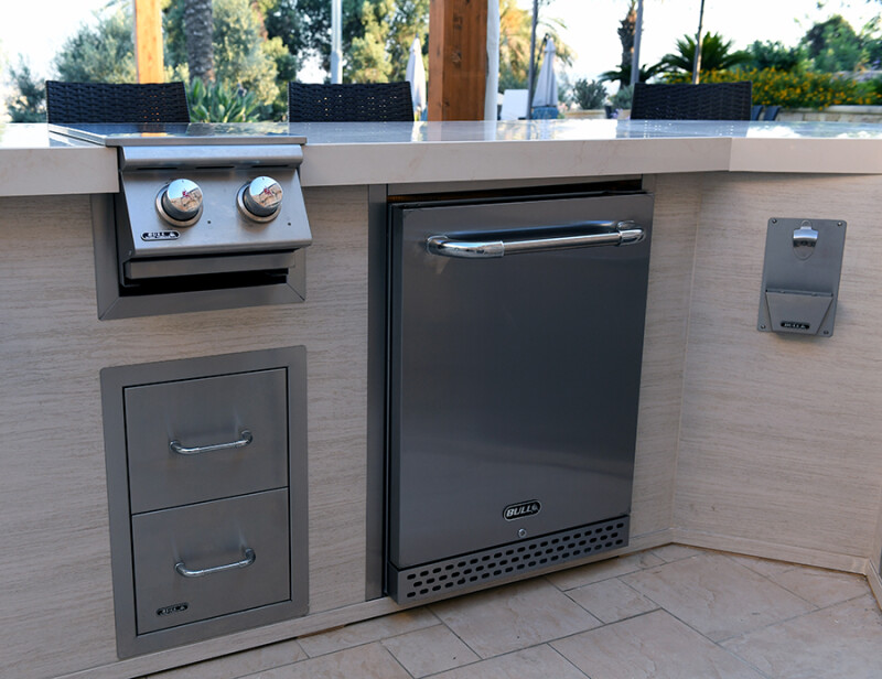 Stainless Steel Finishing Frame – Double Side Burner / Searing Station 93007