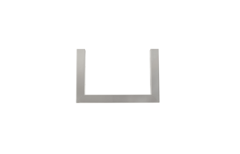 Stainless Steel Finishing Frame – Double Side Burner with Reveal 93008