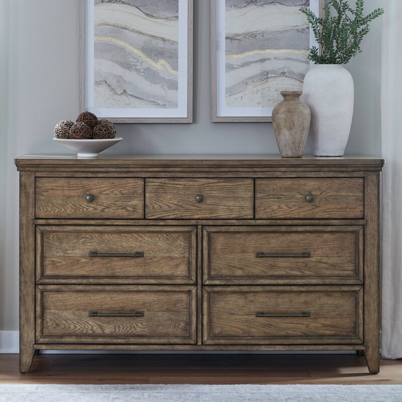 Carolina Park 7 Drawer Dresser 930BR31