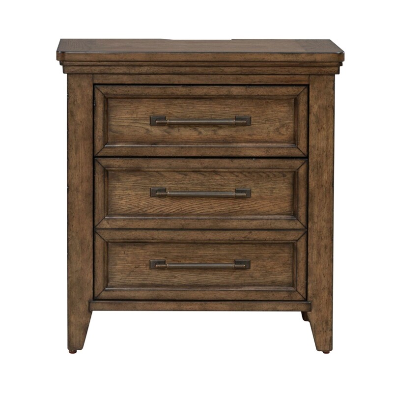 Carolina Park Nightstand w/ Charging Station 930BR61