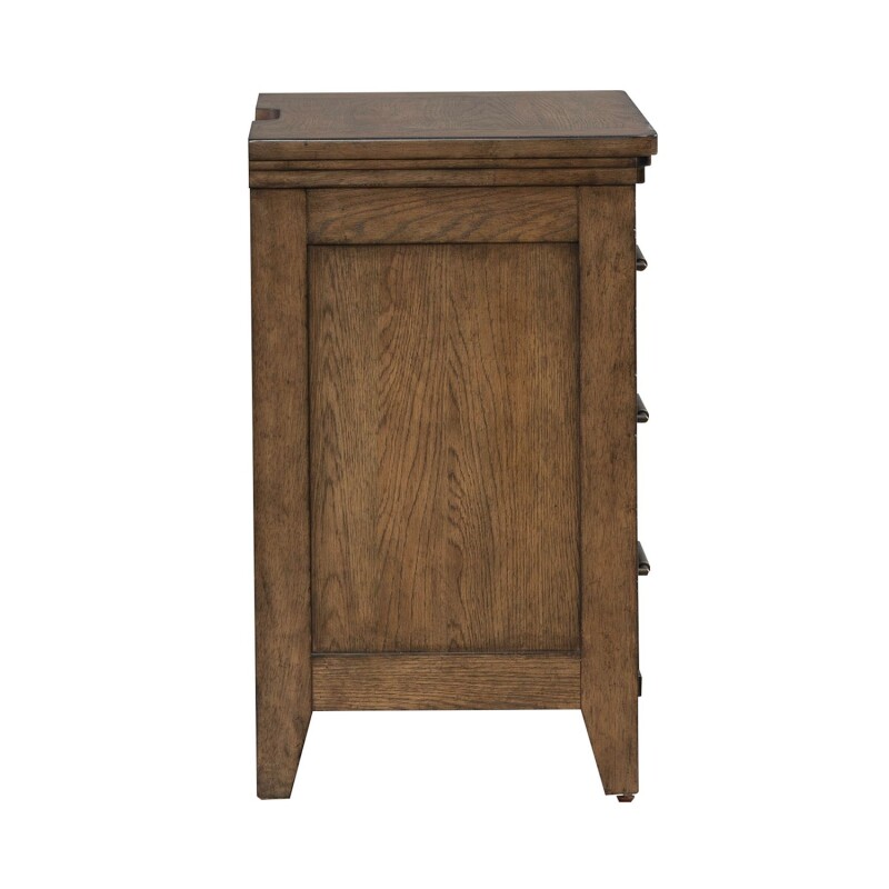 Carolina Park Nightstand w/ Charging Station 930BR61