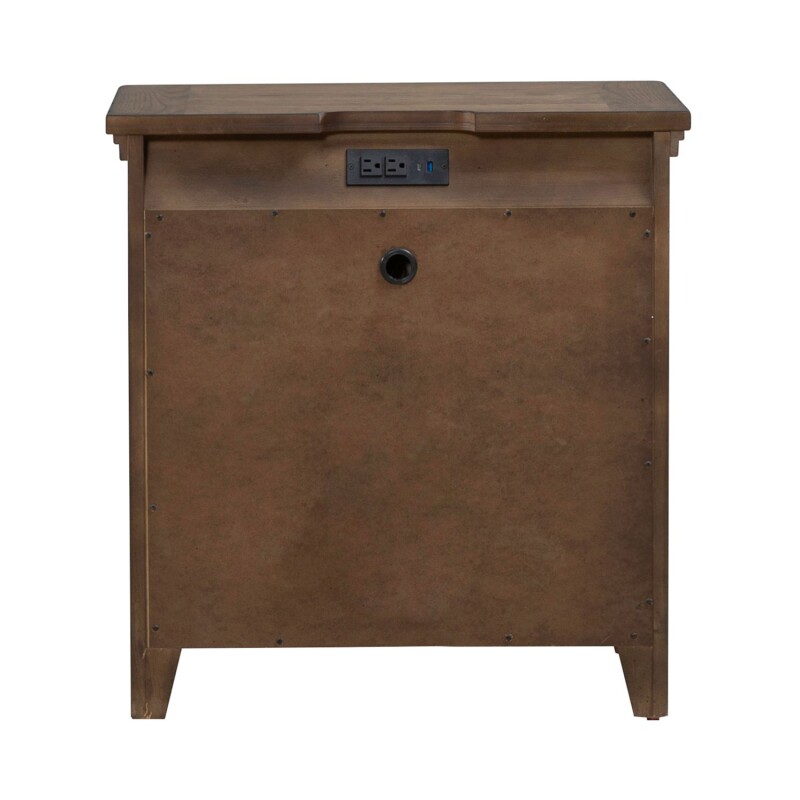 Carolina Park Nightstand w/ Charging Station 930BR61