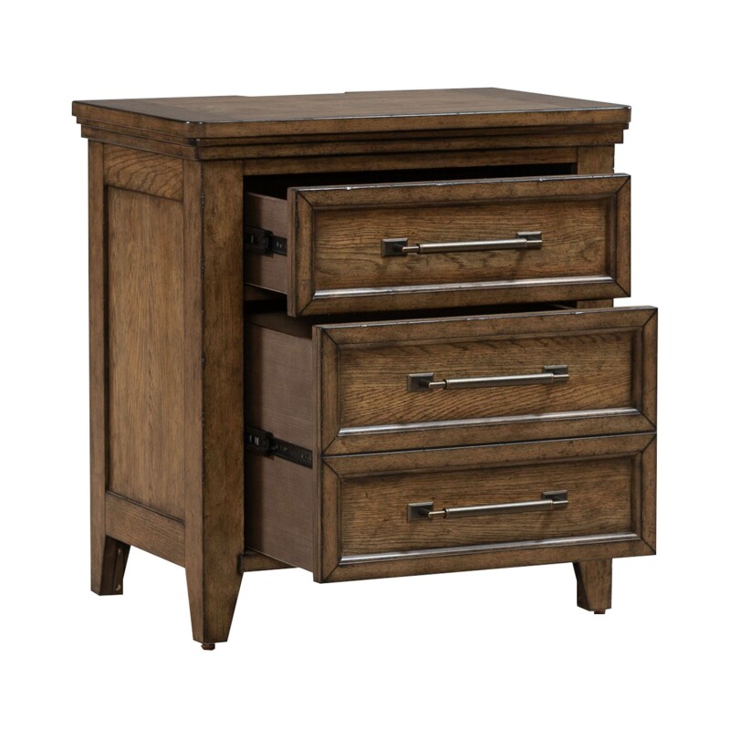 Carolina Park Nightstand w/ Charging Station 930BR61