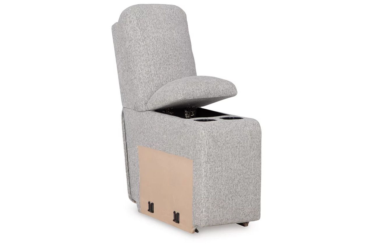 Acklen Place Console with Storage In Pewter 9360557