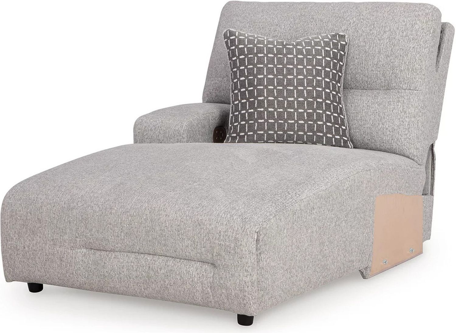 Acklen Place 6-Piece Power Reclining Sectional with RAF Chaise In Pewter 93605S1