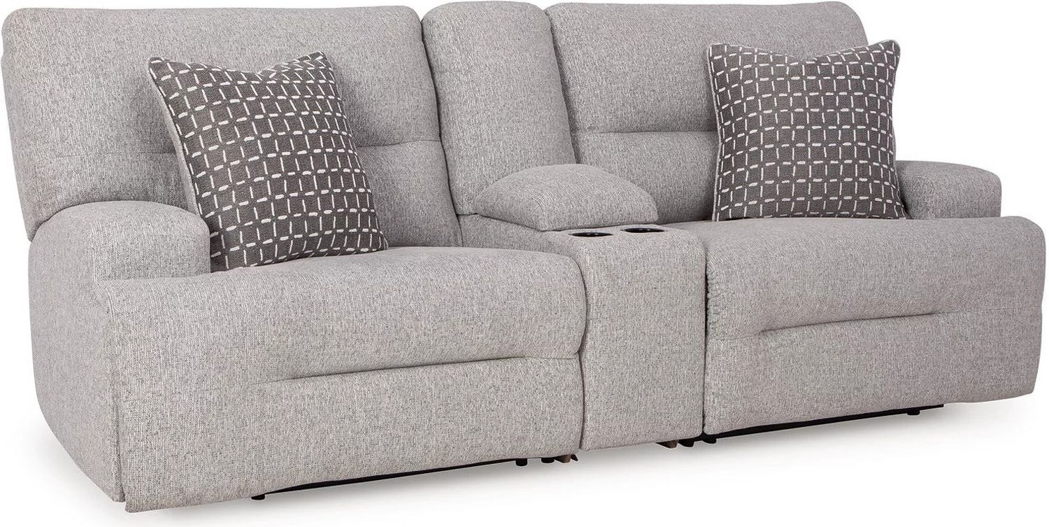 Acklen Place 3-Piece Sectional In Pewter 93605S10