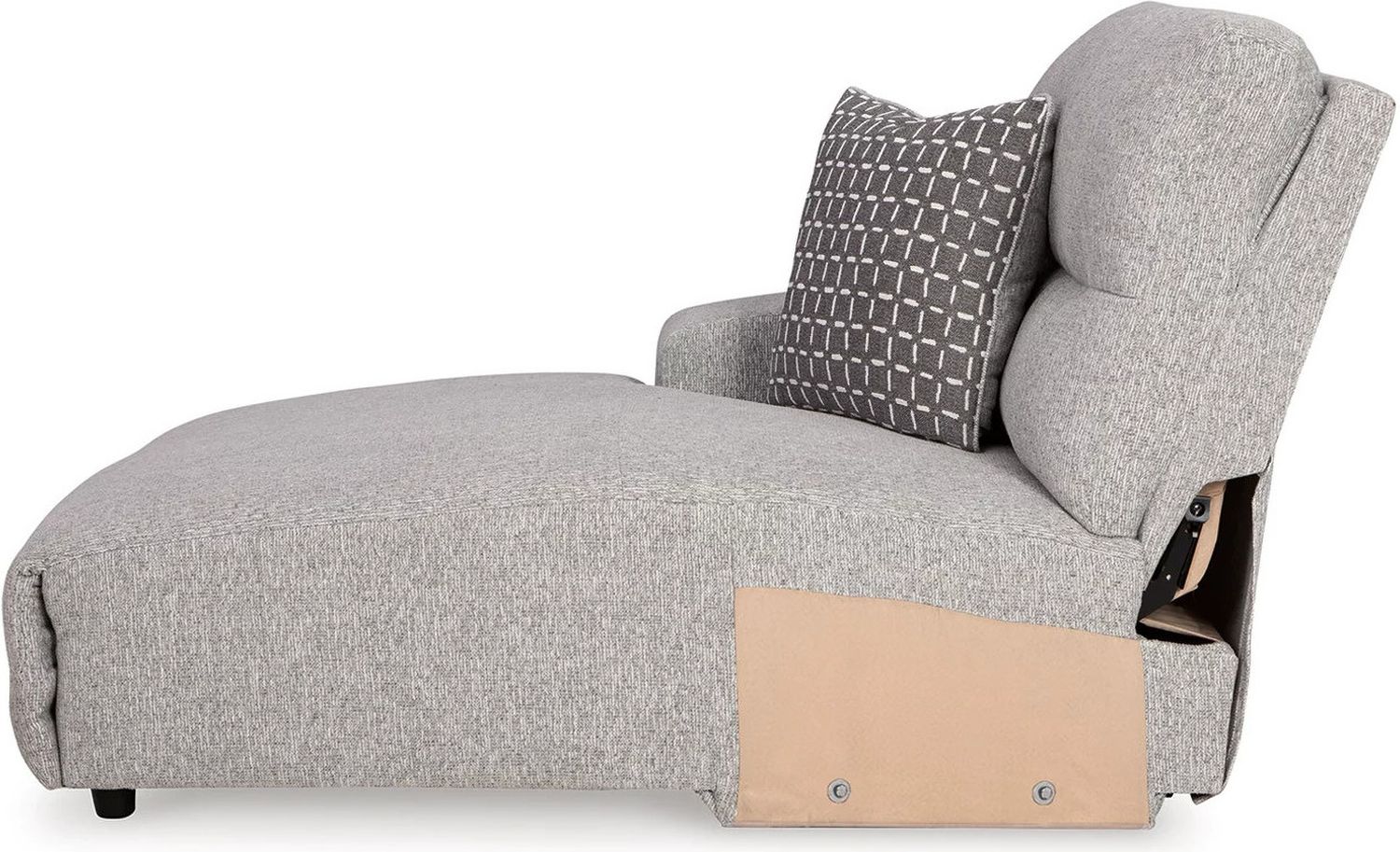 Acklen Place 6-Piece Power Reclining Sectional with LAF Chaise In Pewter 93605S2