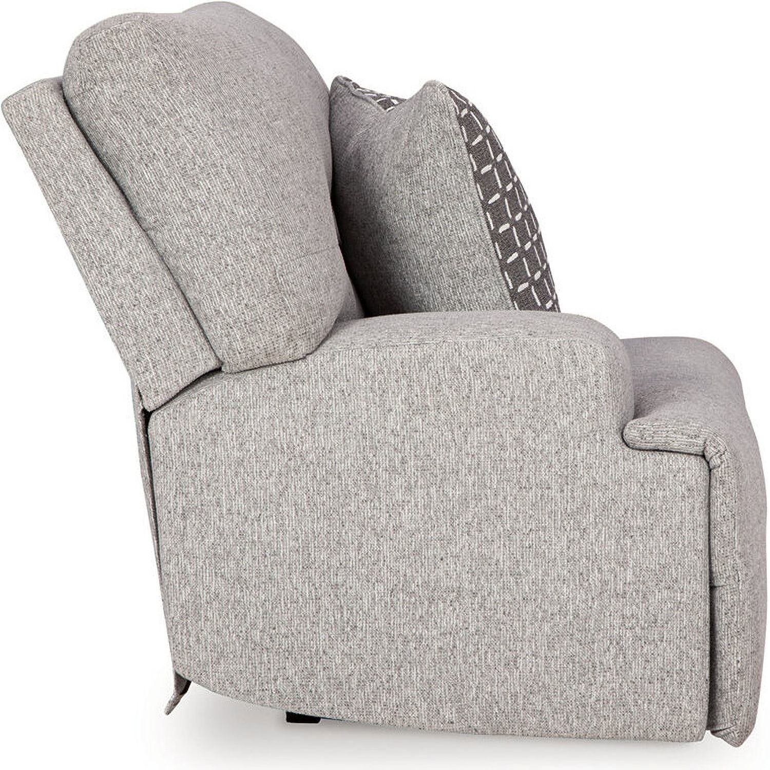 Acklen Place 5-Piece Power Reclining Sectional In Pewter 93605S3