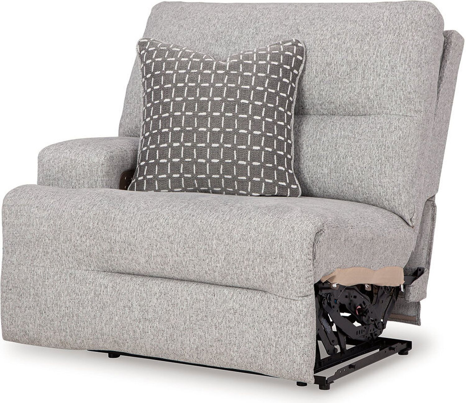Acklen Place 5-Piece Power Reclining Sectional In Pewter 93605S3