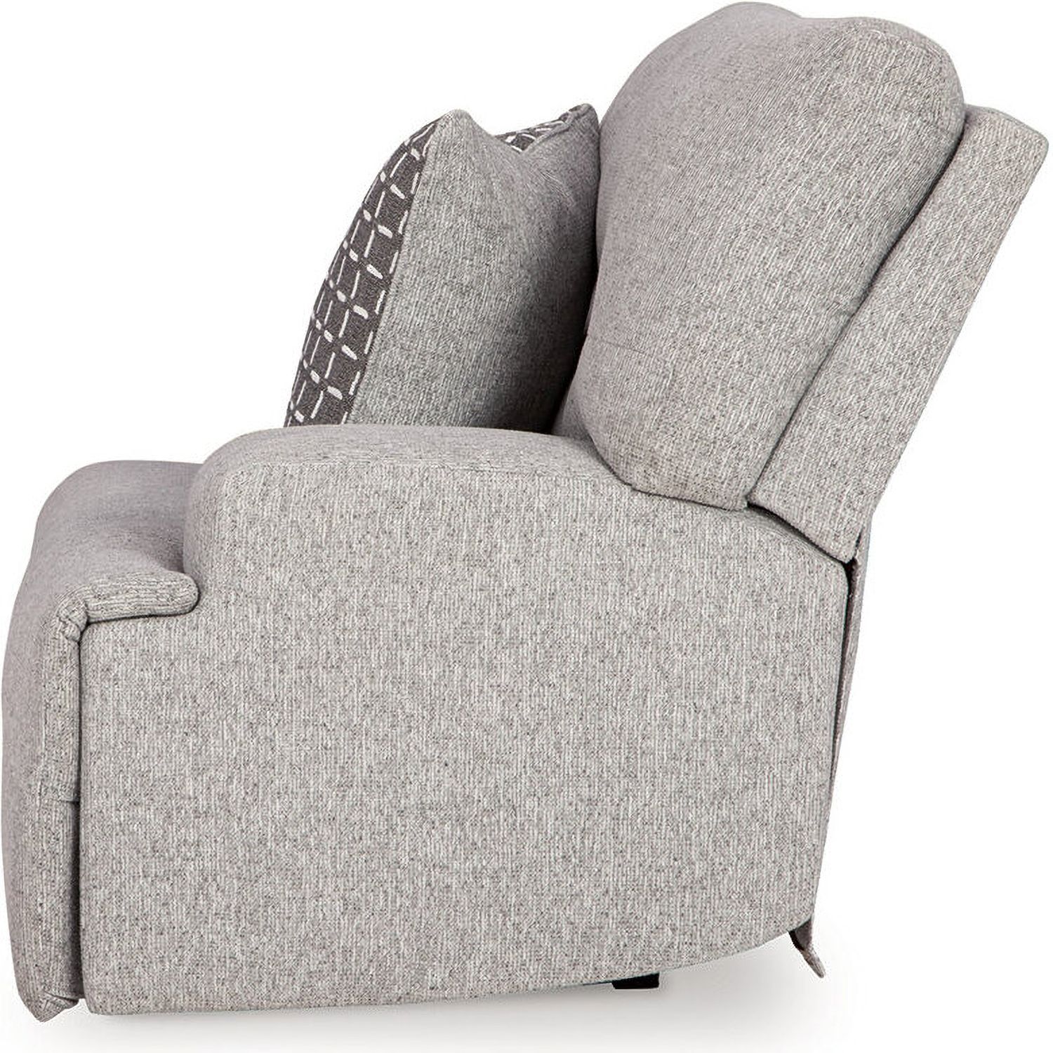 Acklen Place 5-Piece Power Reclining Sectional In Pewter 93605S3
