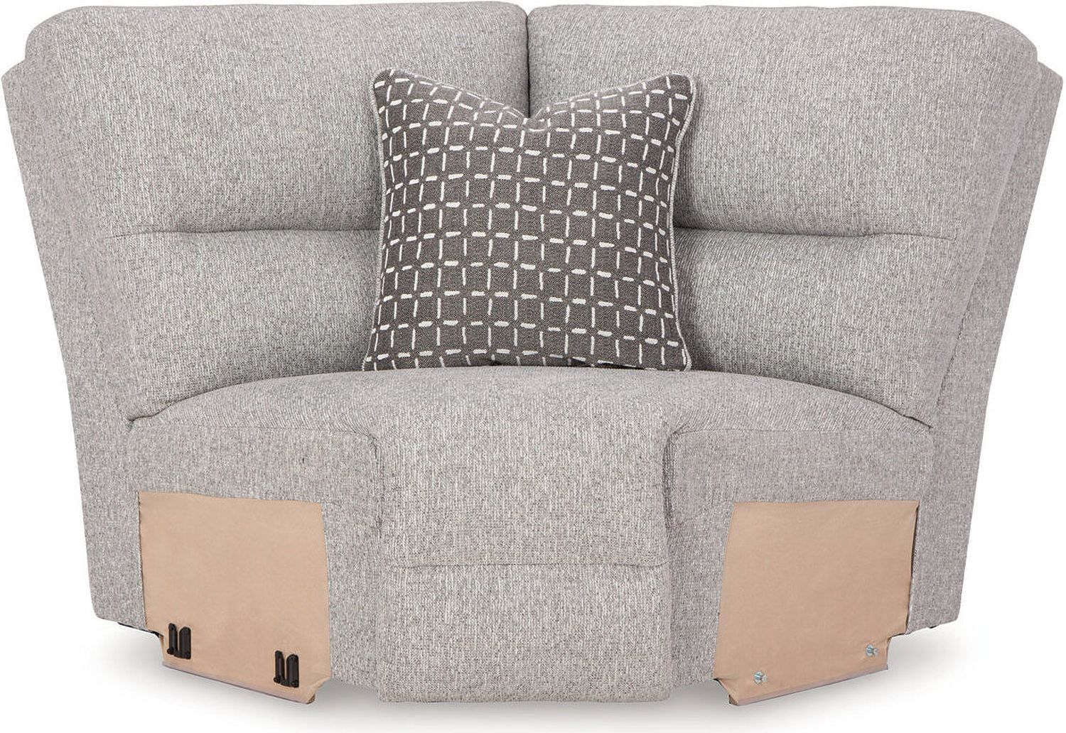 Acklen Place 5-Piece Power Reclining Sectional In Pewter 93605S3