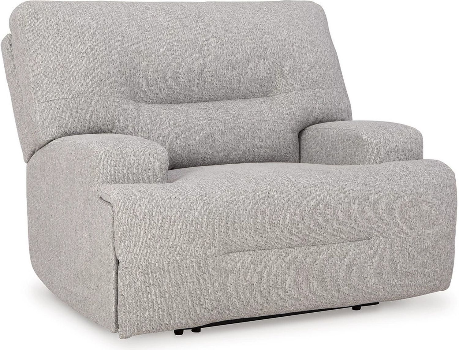 Acklen Place 3-Piece LAF Power Reclining Sectional Sofa with Chaise In Pewter 93605S5