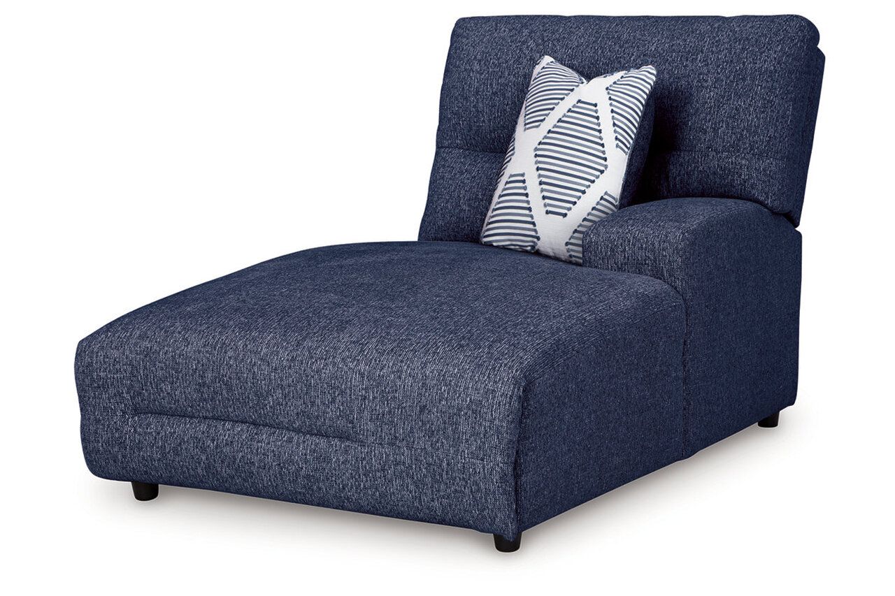 Acklen Place 6-Piece Power Reclining Sectional with RAF Chaise In Navy 93607S1