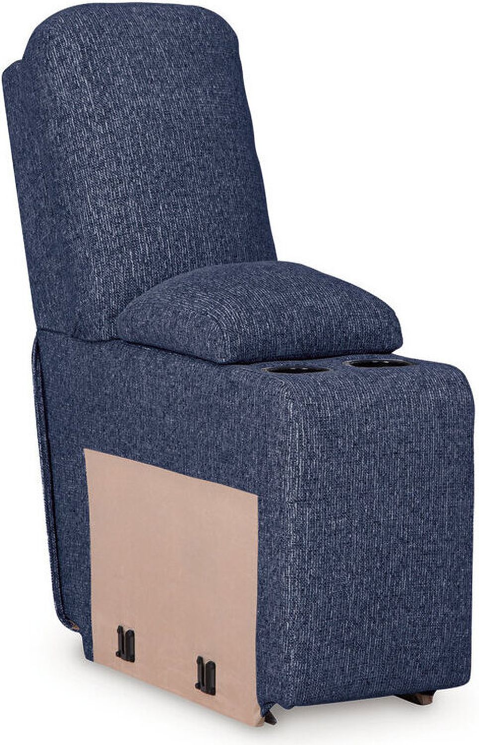 Acklen Place 6-Piece Power Reclining Sectional In Navy 93607S15