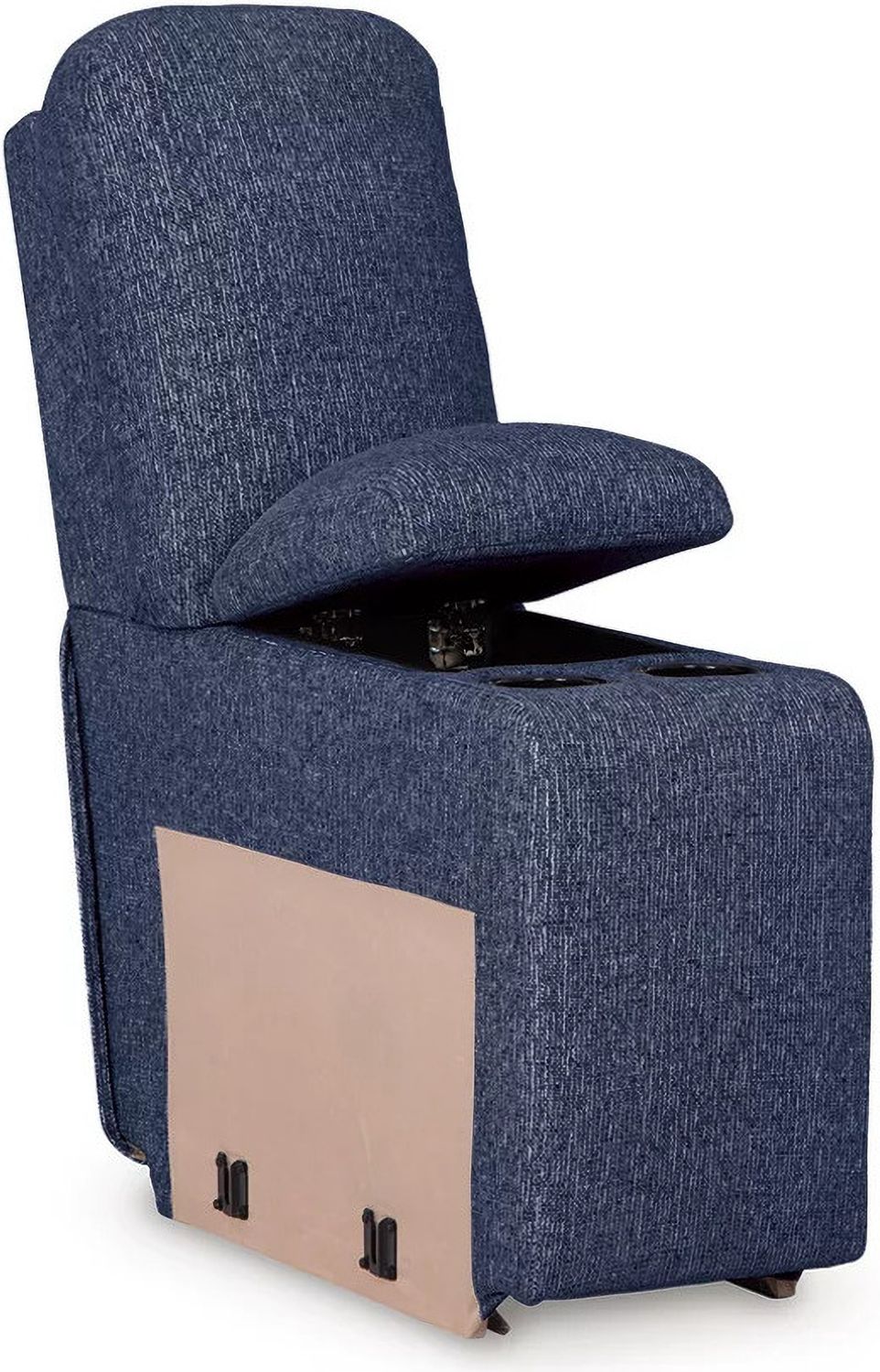 Acklen Place 6-Piece Power Reclining Sectional In Navy 93607S15