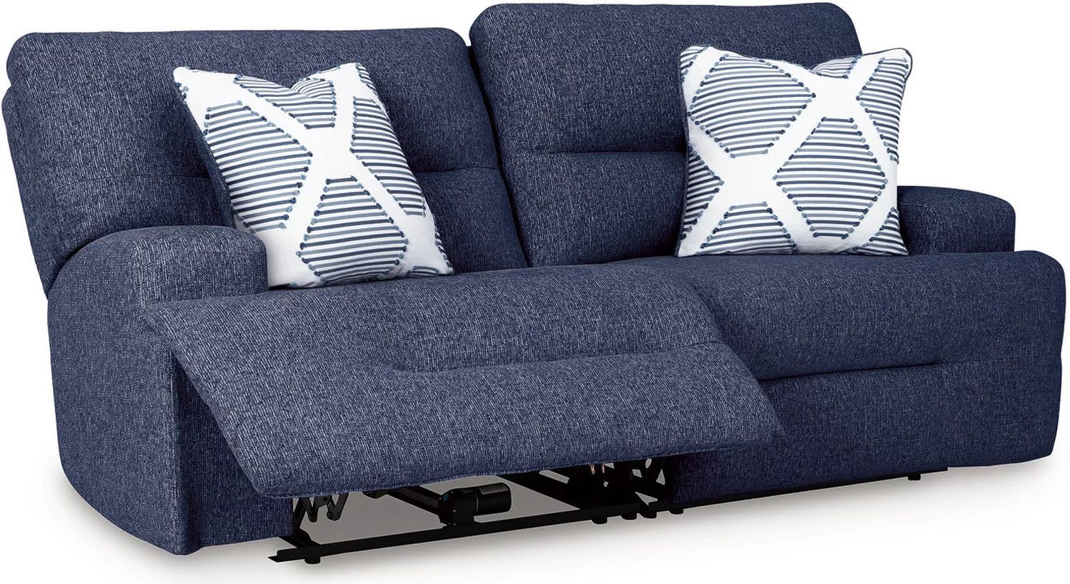 Acklen Place 2-Piece Power Reclining Sectional In Navy 93607S16