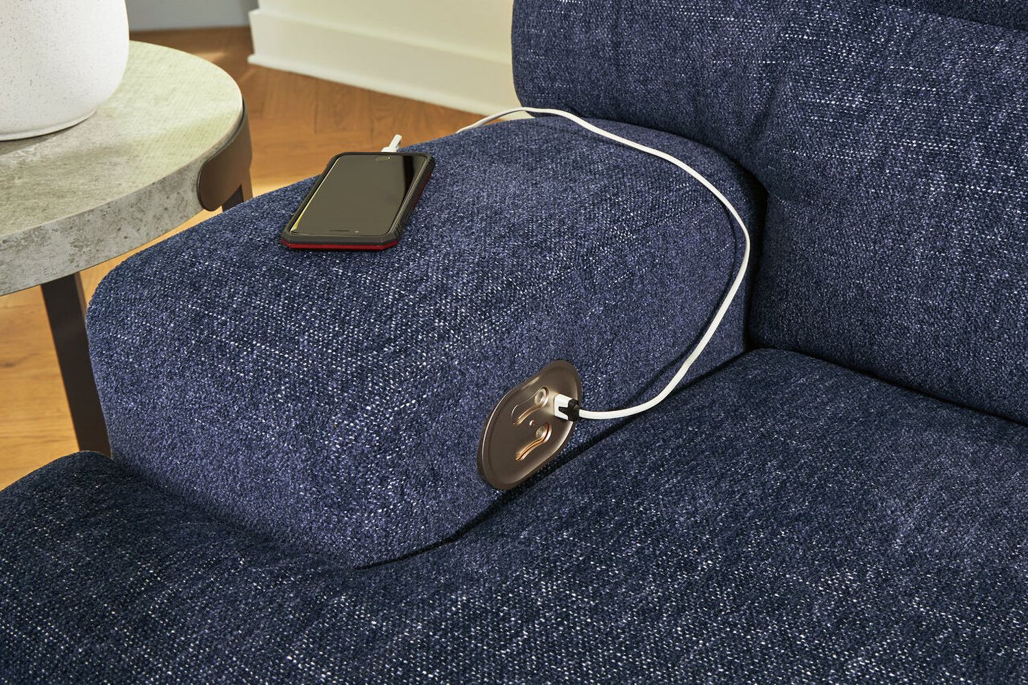 Acklen Place 2-Piece Power Reclining Sectional In Navy 93607S16