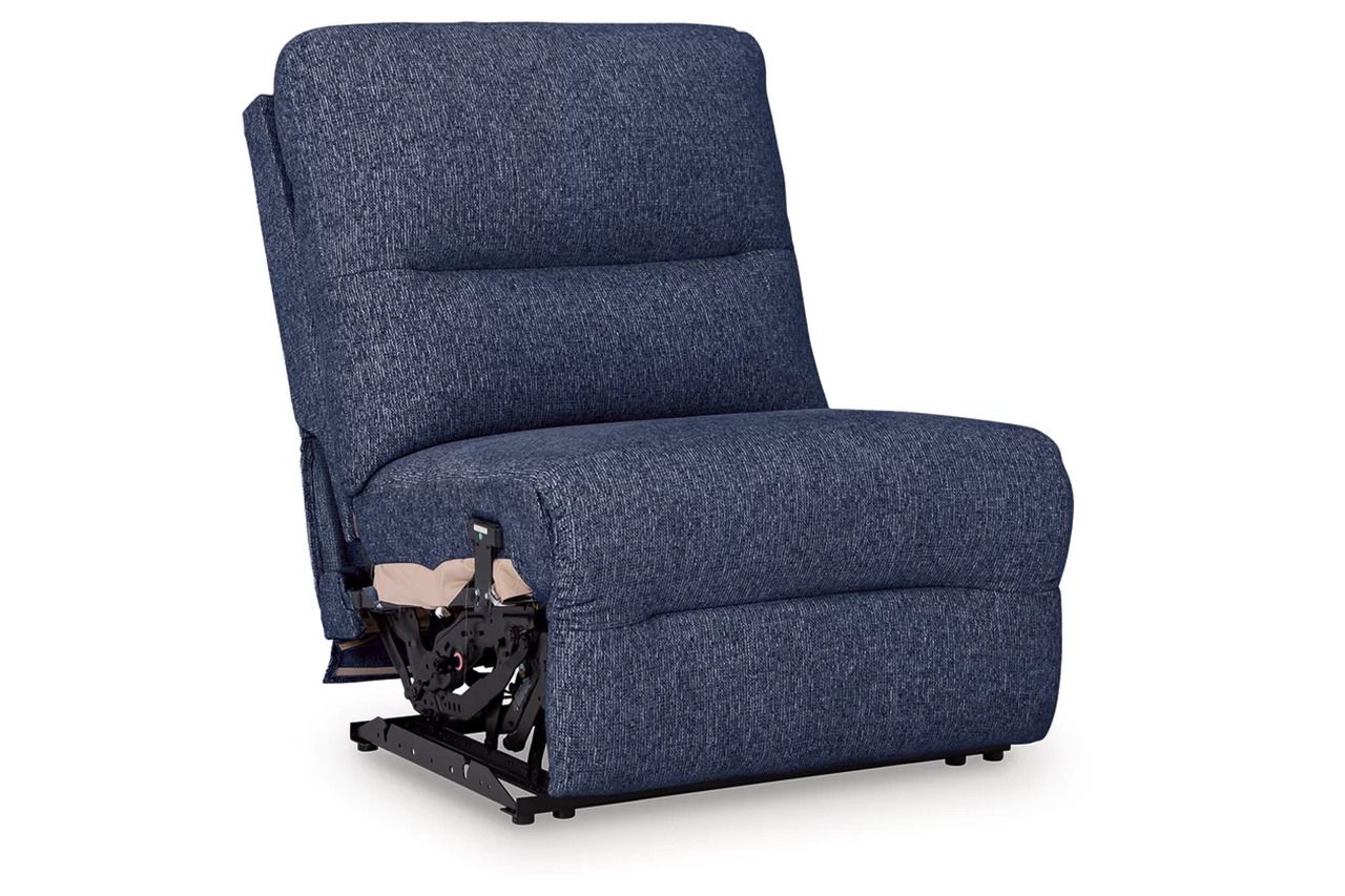 Acklen Place 6-Piece Power Reclining Sectional with LAF Chaise In Navy 93607S2