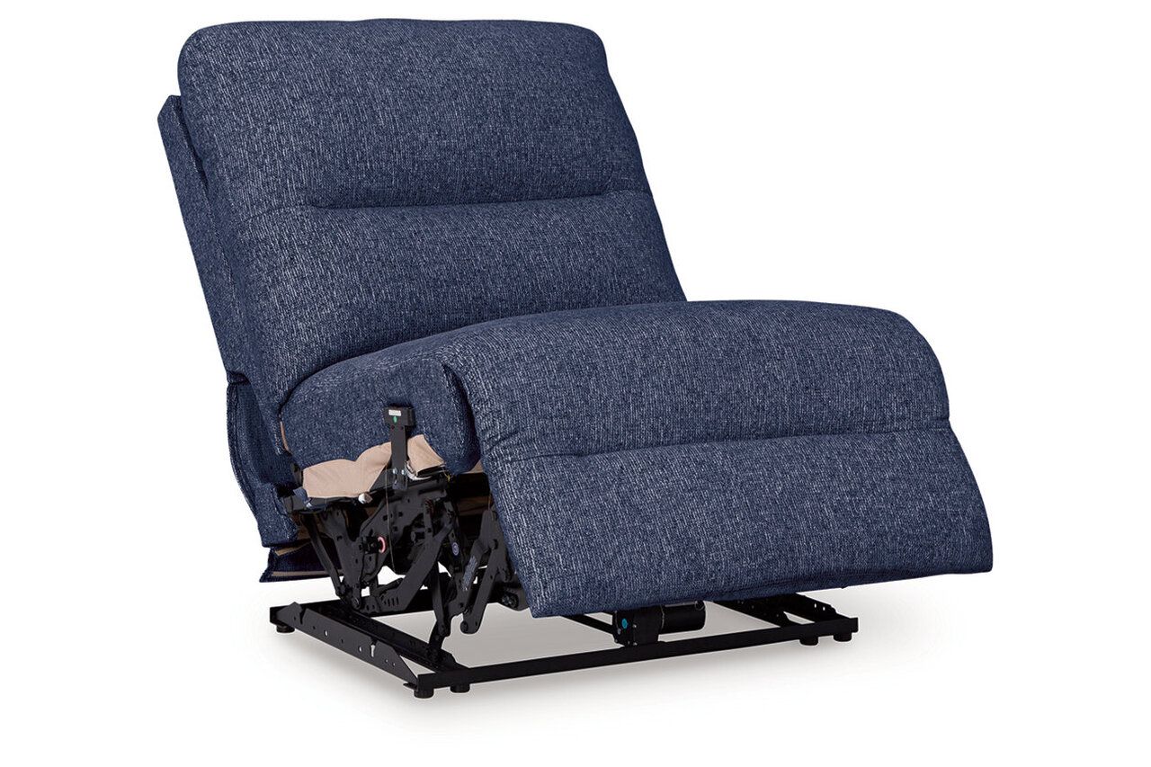Acklen Place 6-Piece Power Reclining Sectional with LAF Chaise In Navy 93607S2