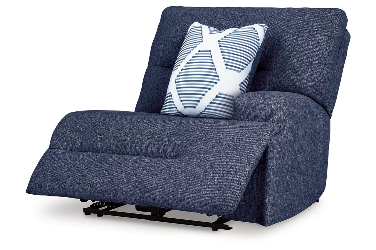 Acklen Place 6-Piece Power Reclining Sectional with LAF Chaise In Navy 93607S2