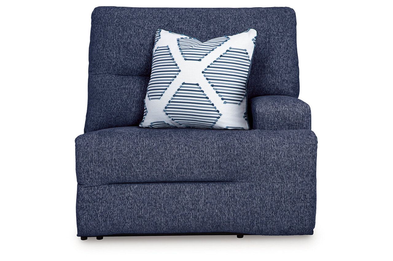 Acklen Place 6-Piece Power Reclining Sectional with LAF Chaise In Navy 93607S2
