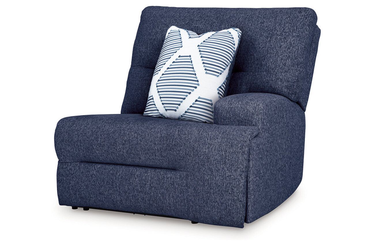 Acklen Place 6-Piece Power Reclining Sectional with LAF Chaise In Navy 93607S2