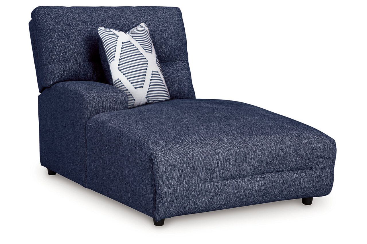 Acklen Place 6-Piece Power Reclining Sectional with LAF Chaise In Navy 93607S2
