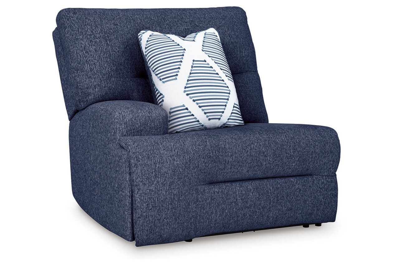 Acklen Place 6-Piece Power Reclining Sectional with LAF Chaise In Navy 93607S2
