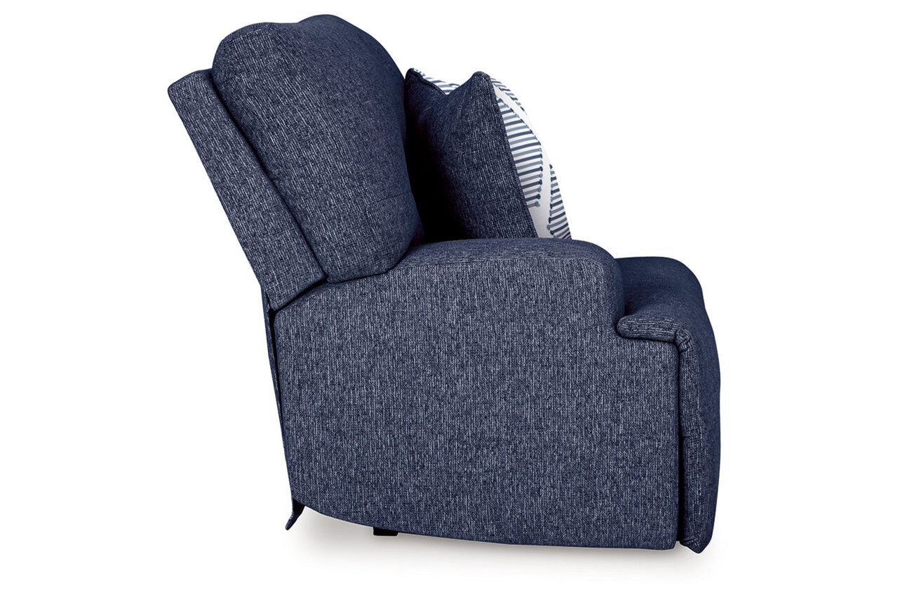 Acklen Place 6-Piece Power Reclining Sectional with LAF Chaise In Navy 93607S2