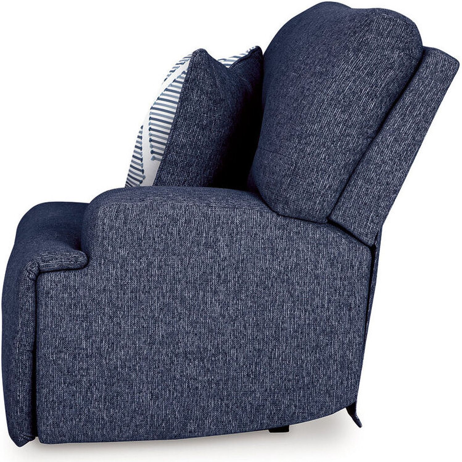 Acklen Place 5-Piece Power Reclining Sectional In Navy 93607S3