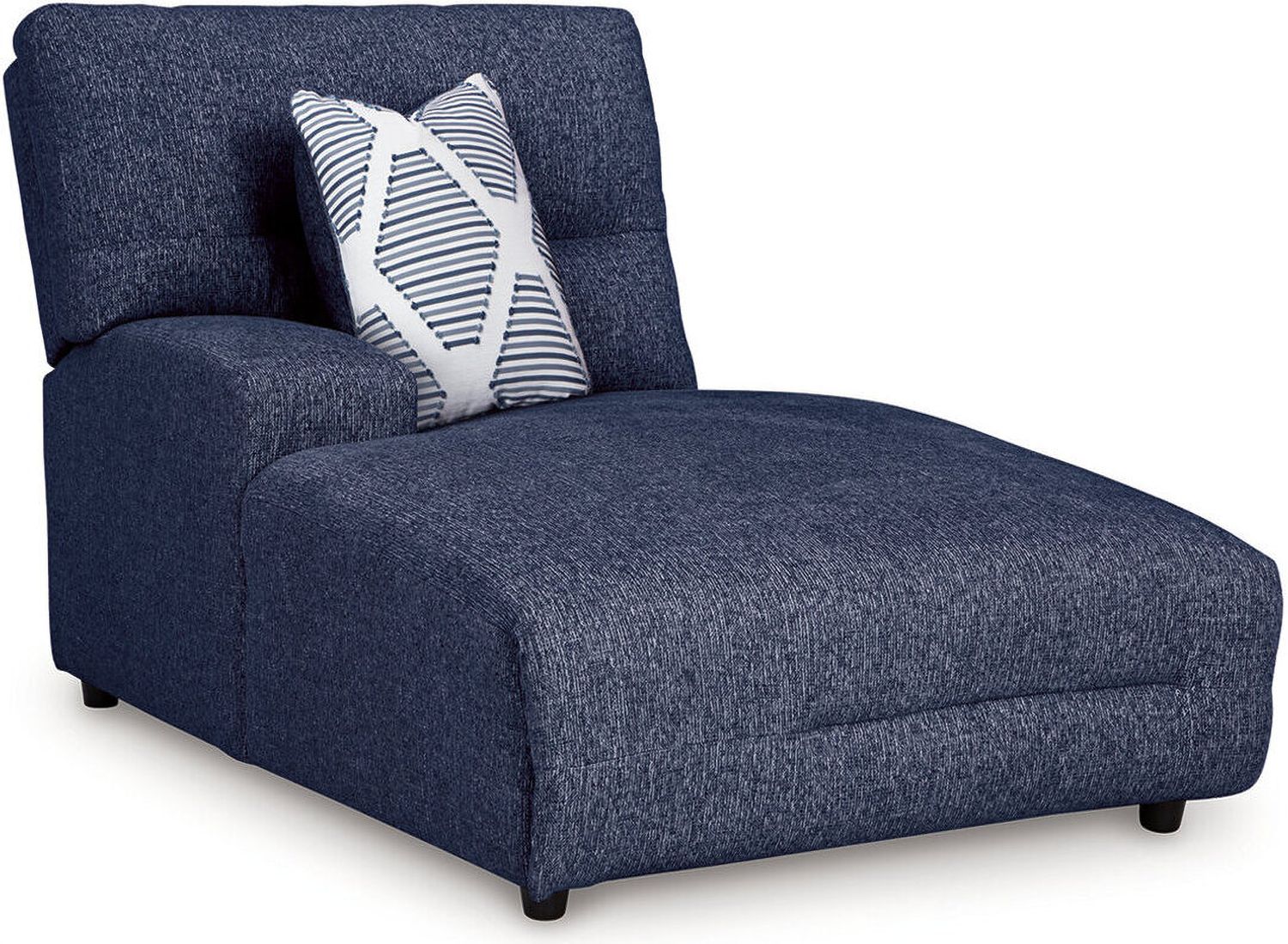 Acklen Place 5-Piece Power Reclining Sectional In Navy 93607S3