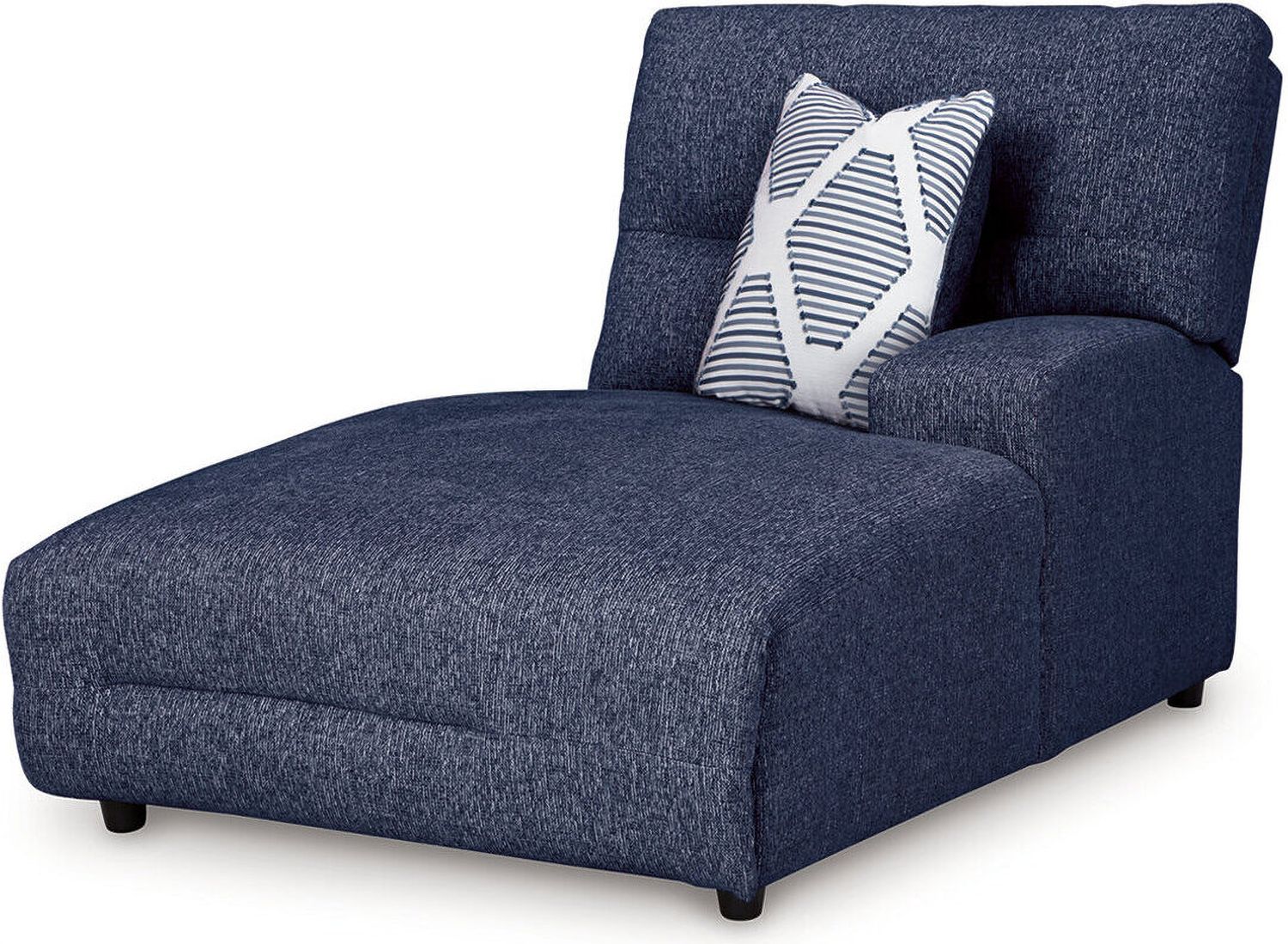 Acklen Place 5-Piece Power Reclining Sectional In Navy 93607S3