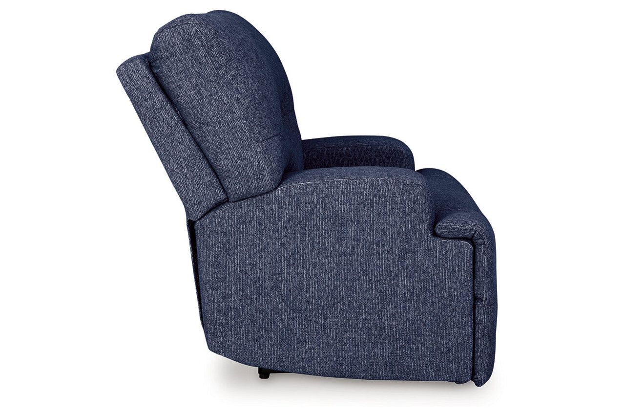 Acklen Place 3-Piece RAF Power Reclining Sectional Sofa with Chaise In Navy 93607S4