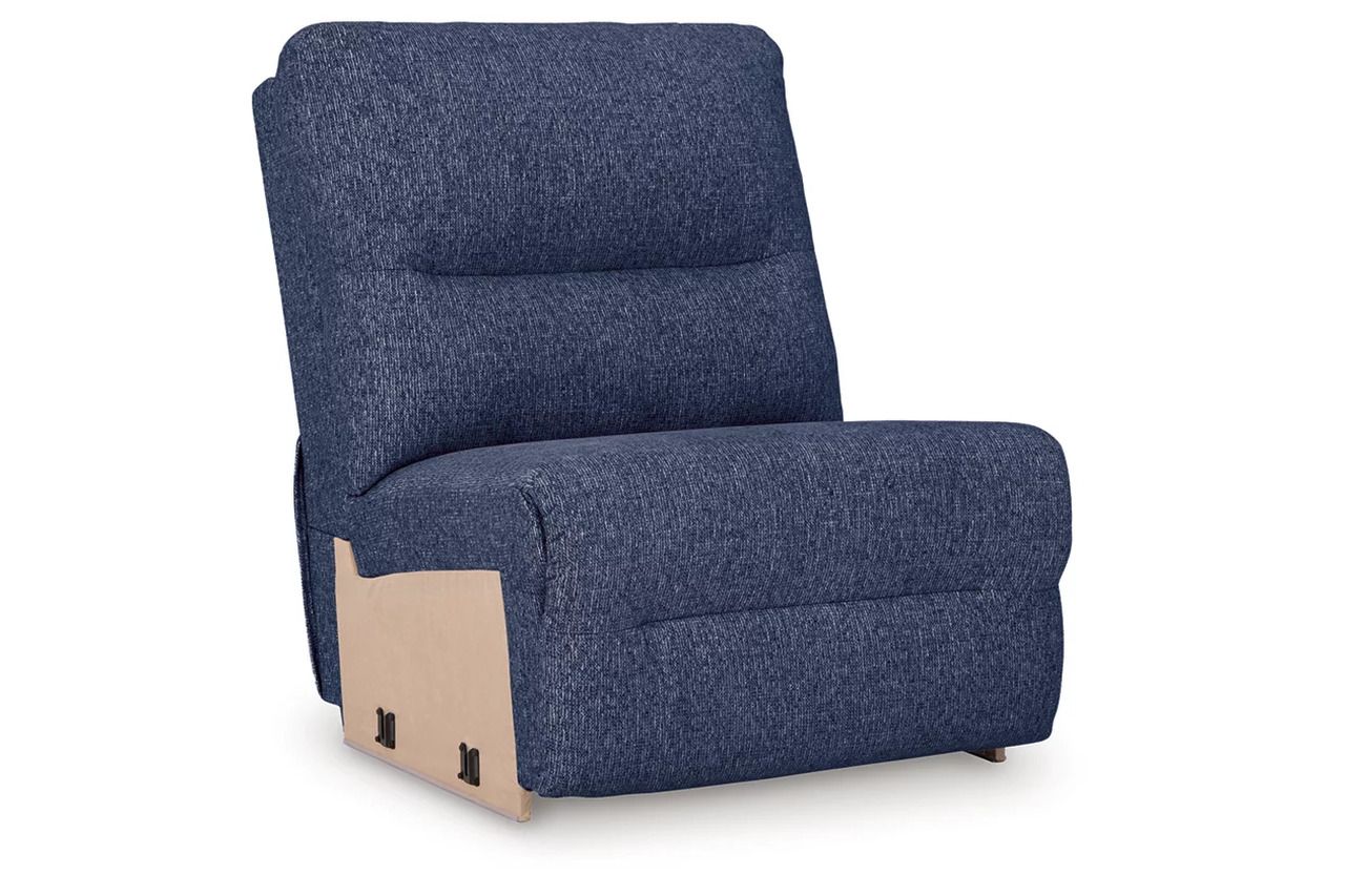 Acklen Place 3-Piece RAF Power Reclining Sectional Sofa with Chaise In Navy 93607S4