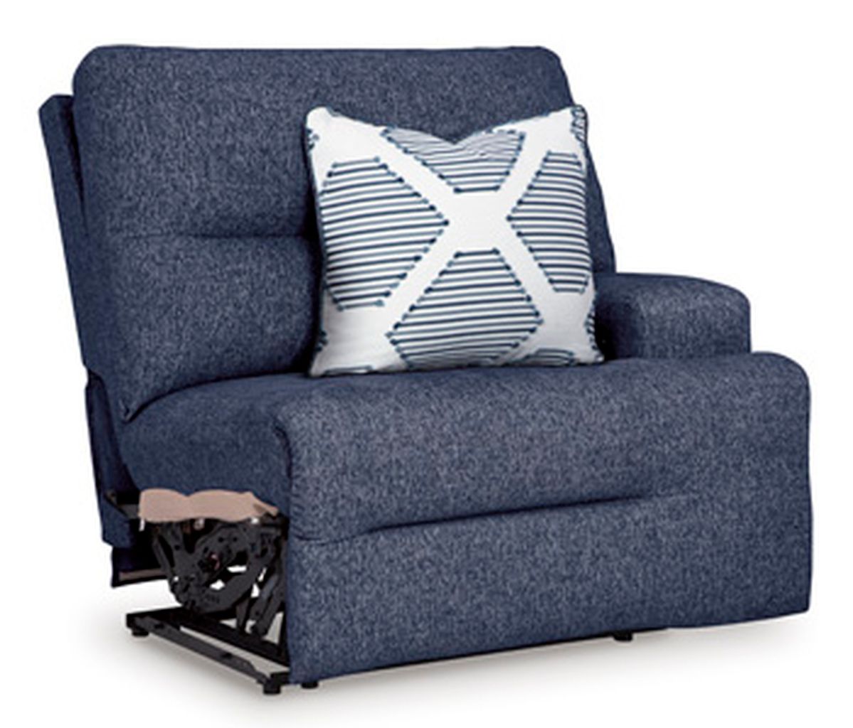 Acklen Place 3-Piece LAF Power Reclining Sectional Sofa with Chaise In Navy 93607S5