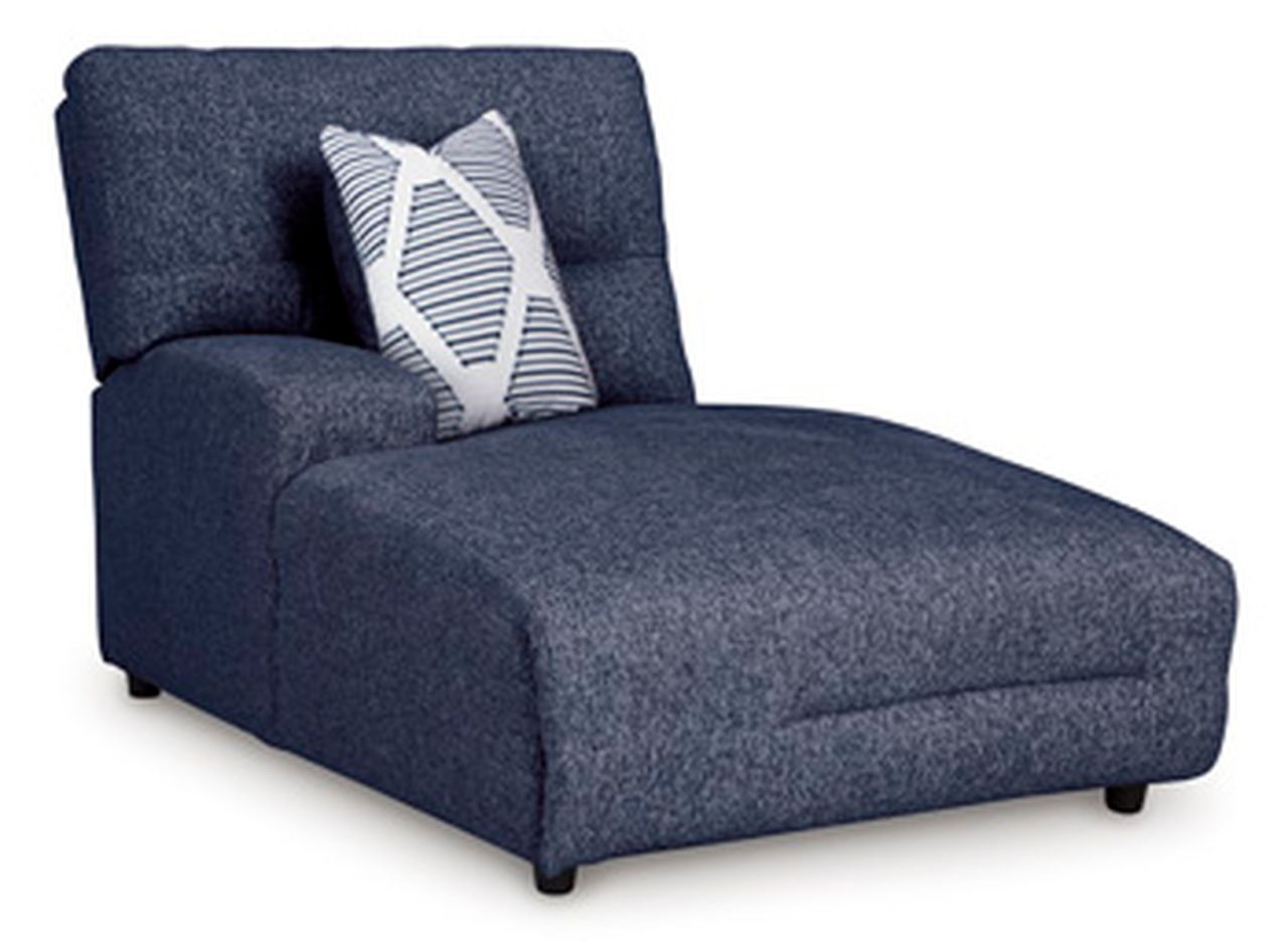 Acklen Place 3-Piece LAF Power Reclining Sectional Sofa with Chaise In Navy 93607S5