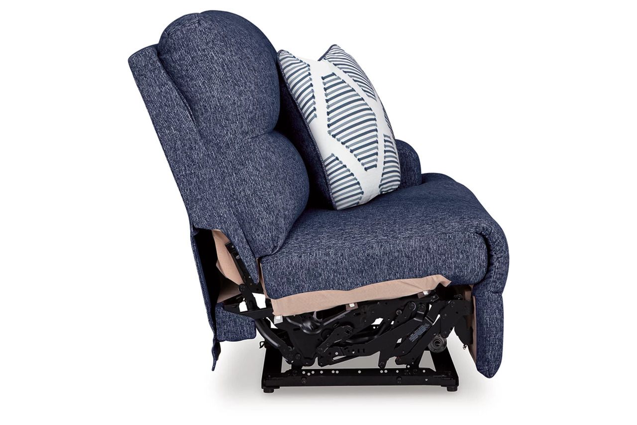Acklen Place 3-Piece Power Reclining Sectional with RAF Chaise In Navy 93607S6