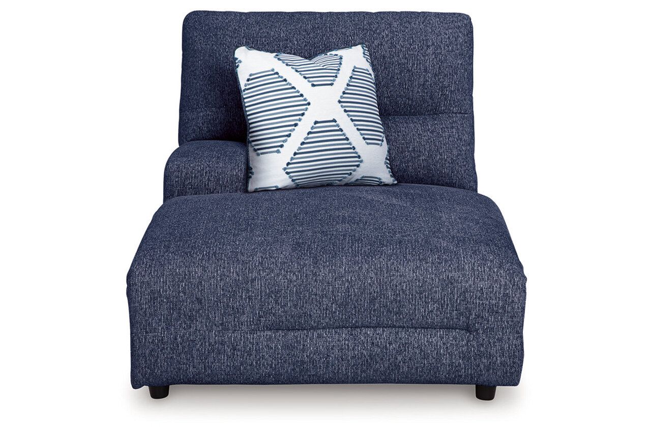 Acklen Place 3-Piece Power Reclining Sectional with RAF Chaise In Navy 93607S6