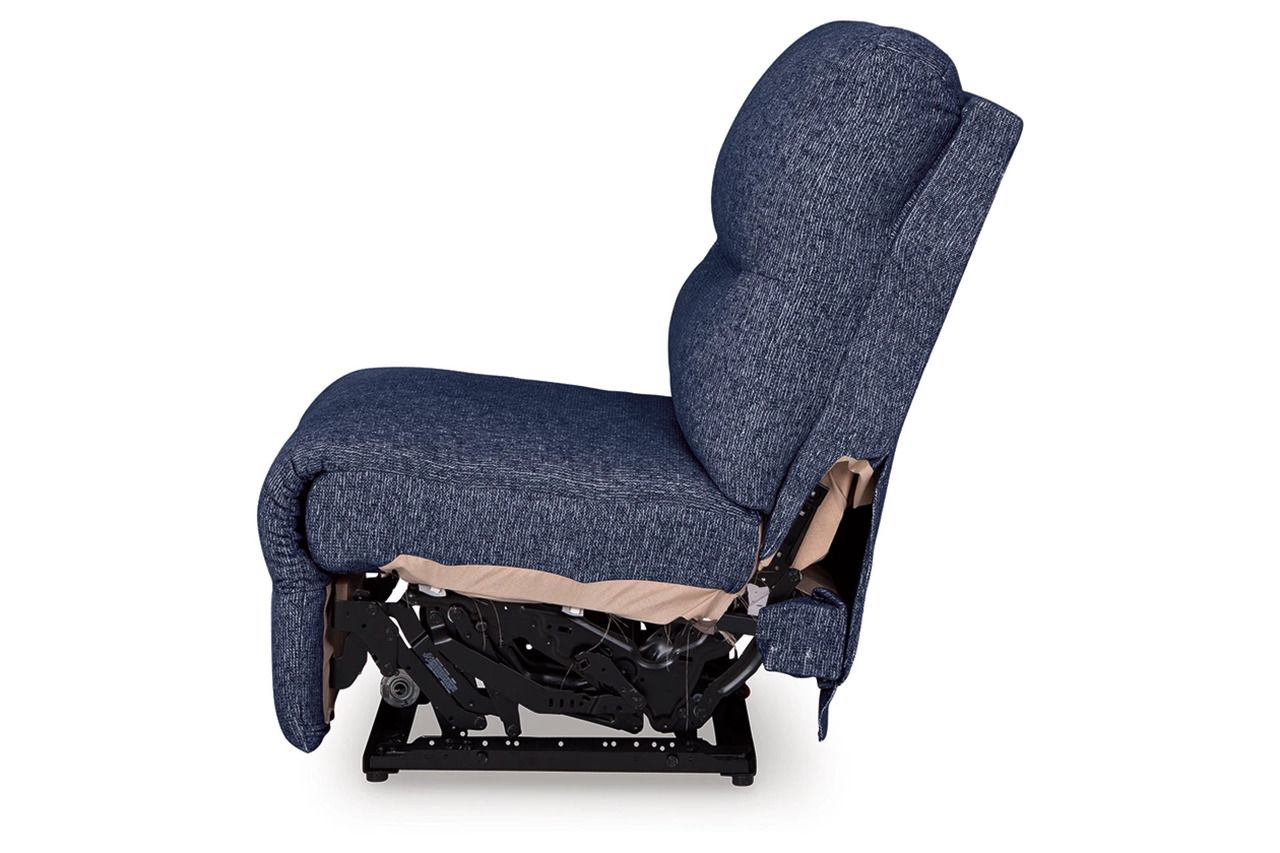 Acklen Place 3-Piece Power Reclining Sectional with LAF Chaise In Navy 93607S7