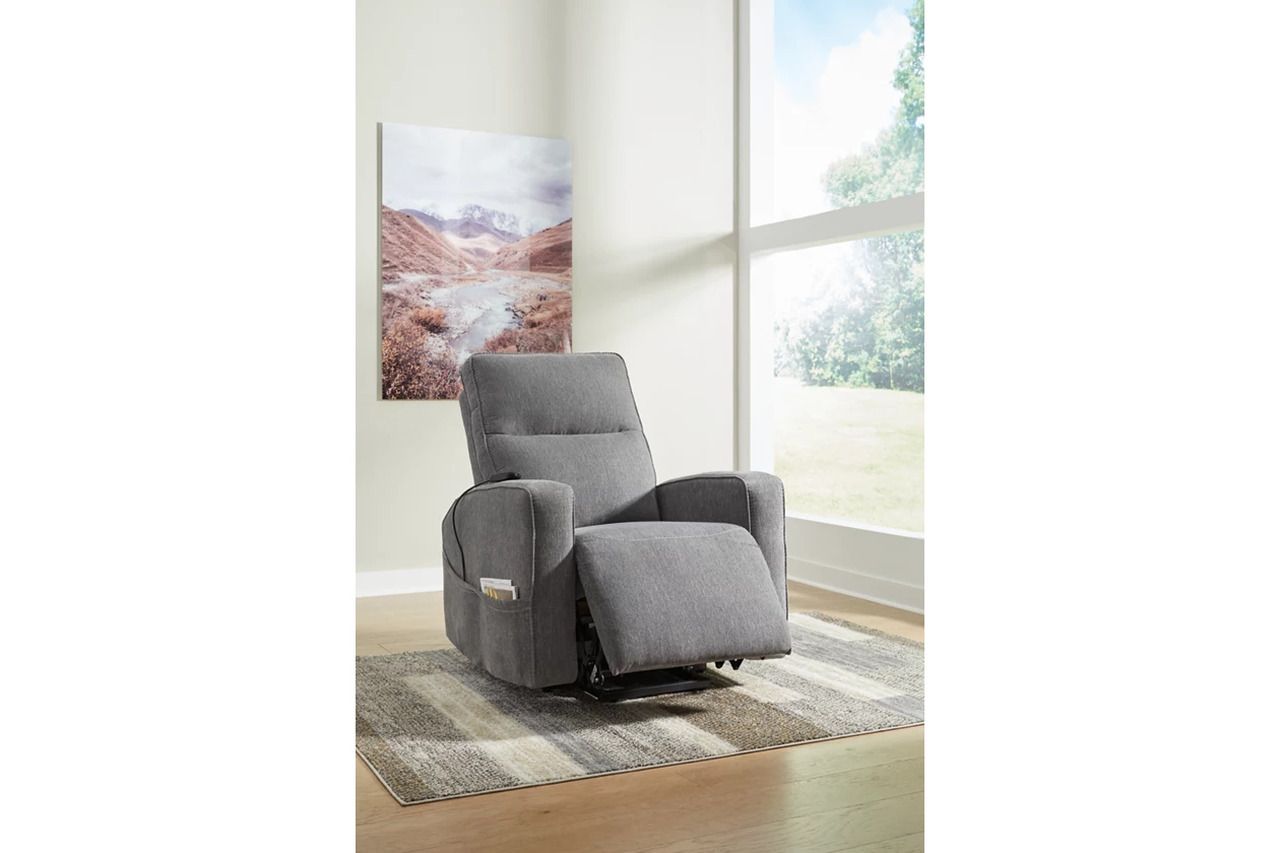 Starganza Power Lift Recliner In Gray 9370412
