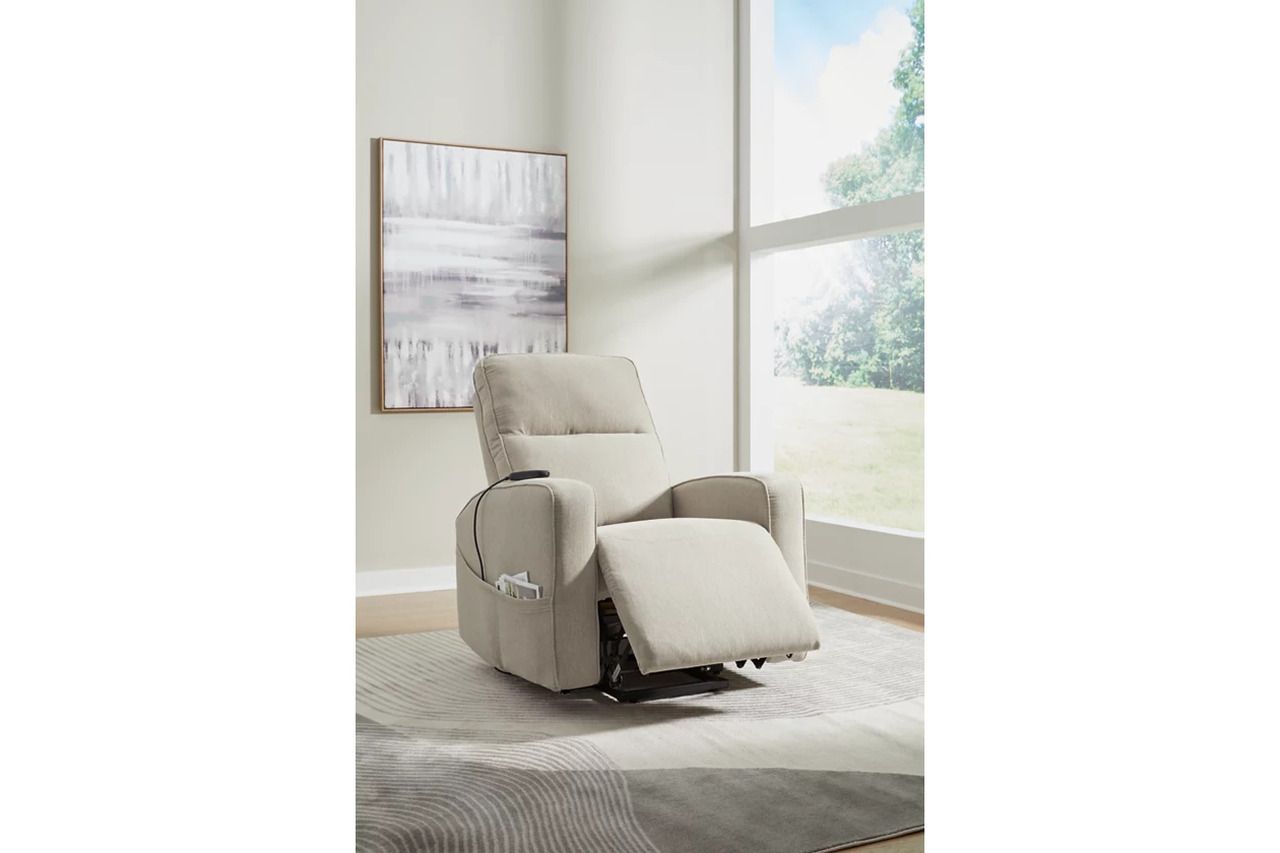 Starganza Power Lift Recliner In Smoke 9370512