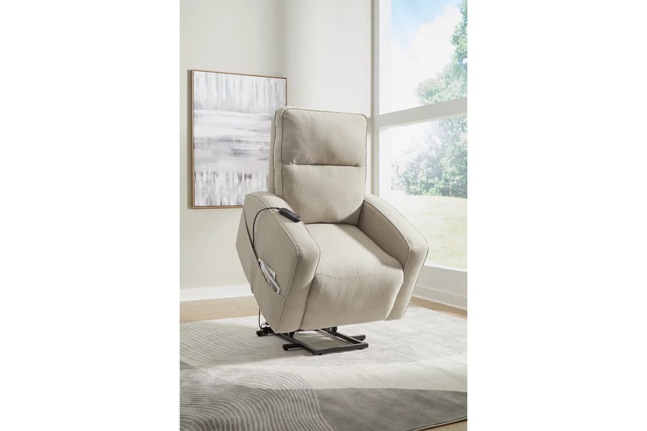 Starganza Power Lift Recliner In Smoke 9370512
