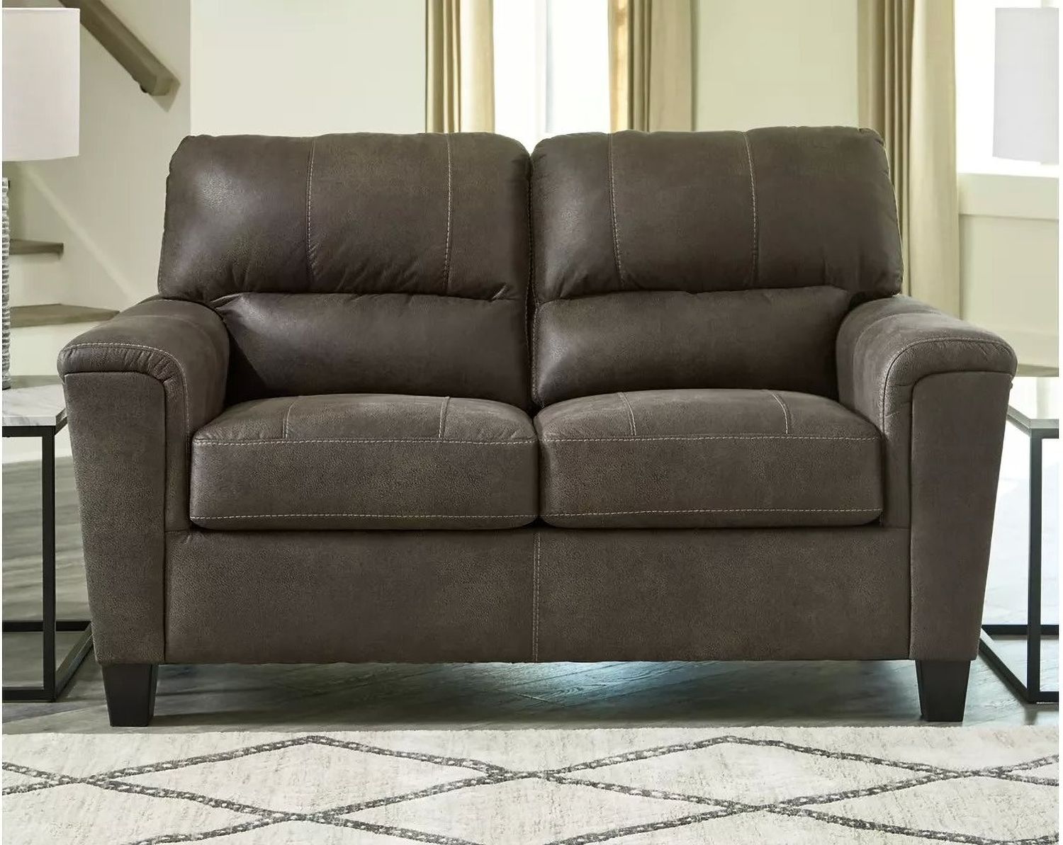 Navi Loveseat In Smoke 9400235