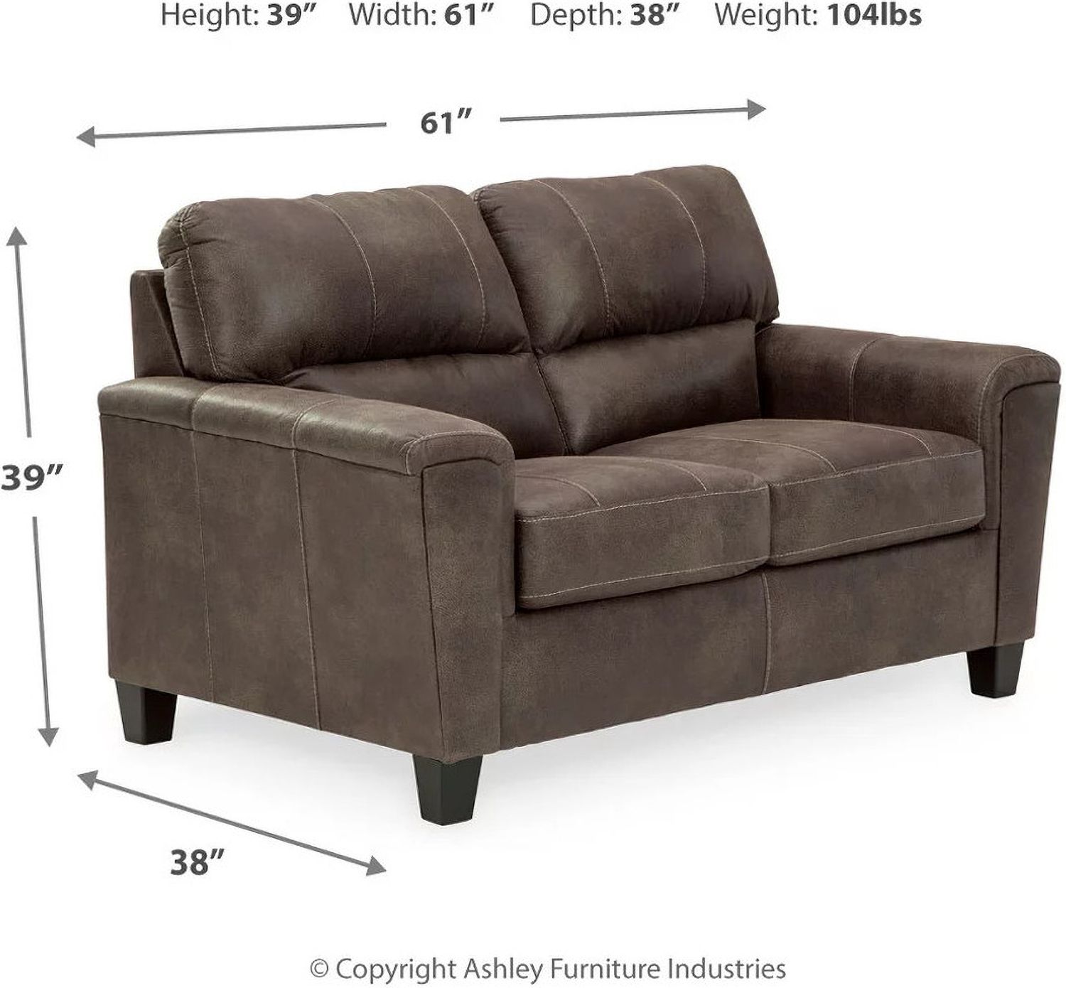 Navi Living Room Set In Smoke 94002U1