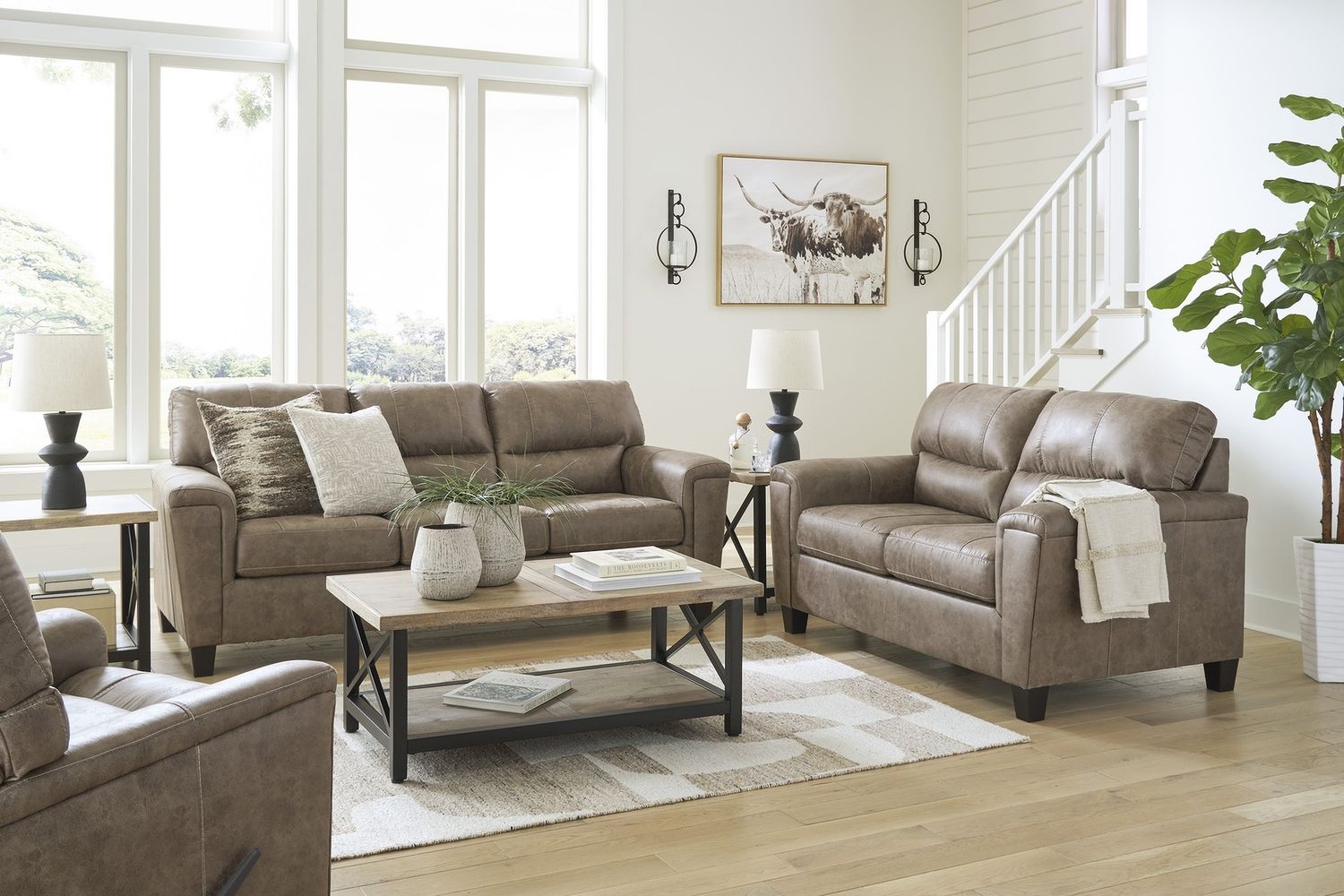 Navi Recliner In Fossil 9400425