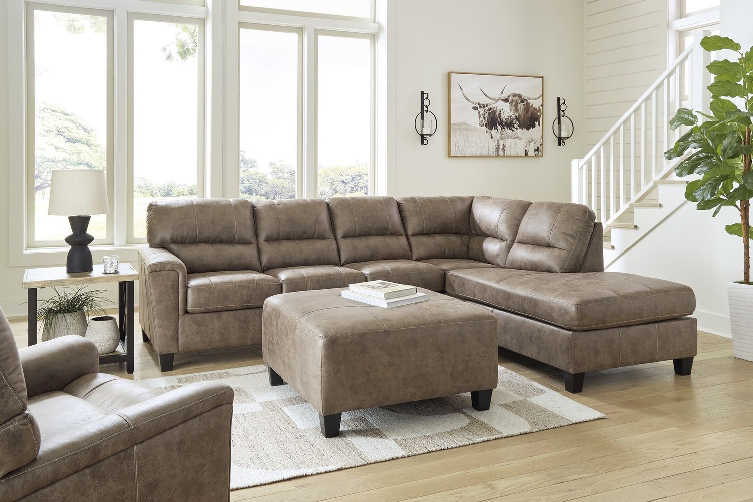 Navi Recliner In Fossil 9400425