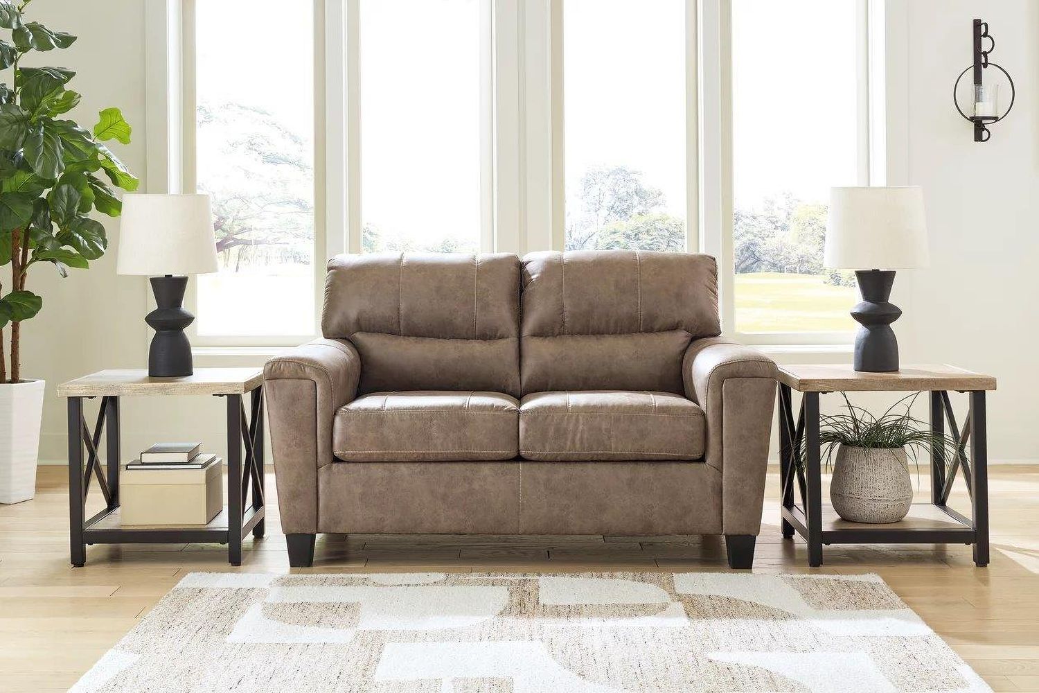 Navi Loveseat In Fossil 9400435