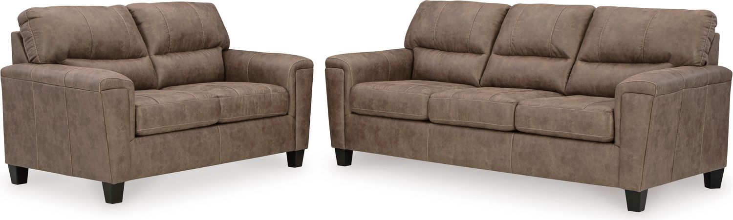 Navi Living Room Set In Fossil 94004U1