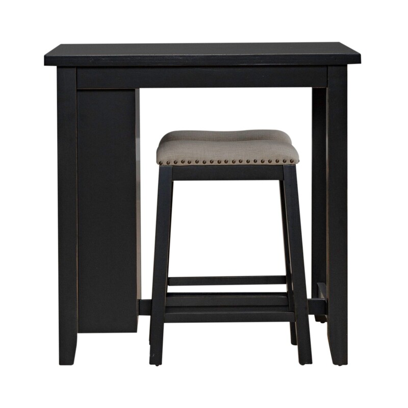 Brook Creek 3 Piece Counter Set - Black 942BCD3CTS
