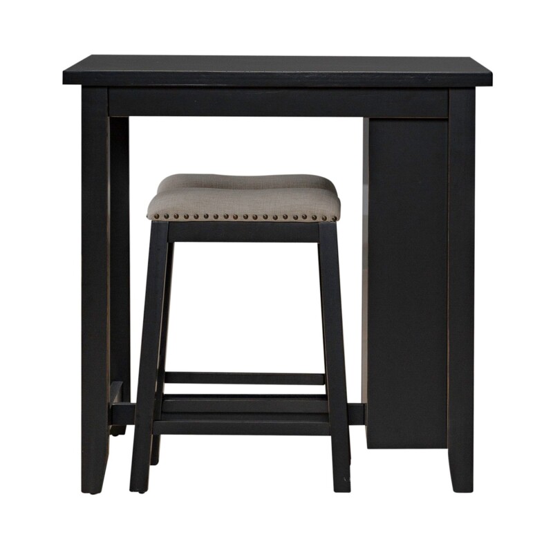 Brook Creek 3 Piece Counter Set - Black 942BCD3CTS